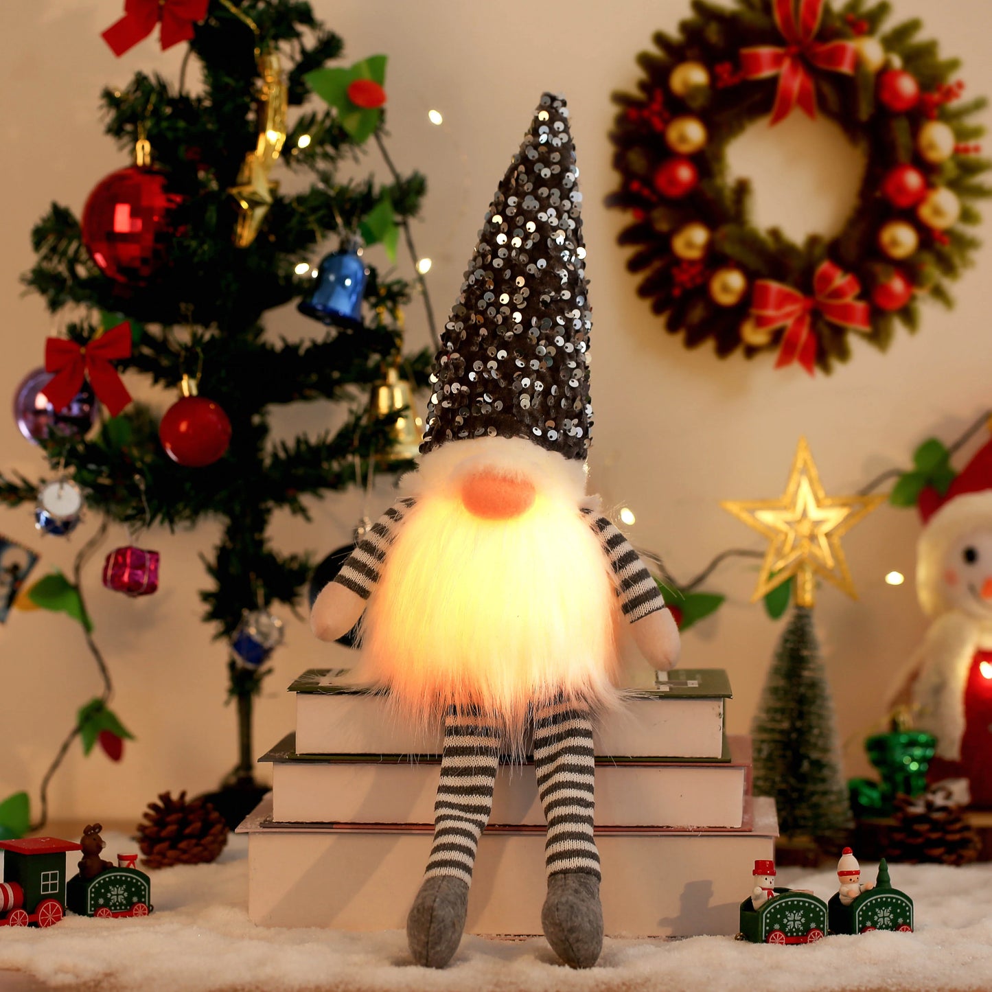 Light-Up Christmas Gnome
