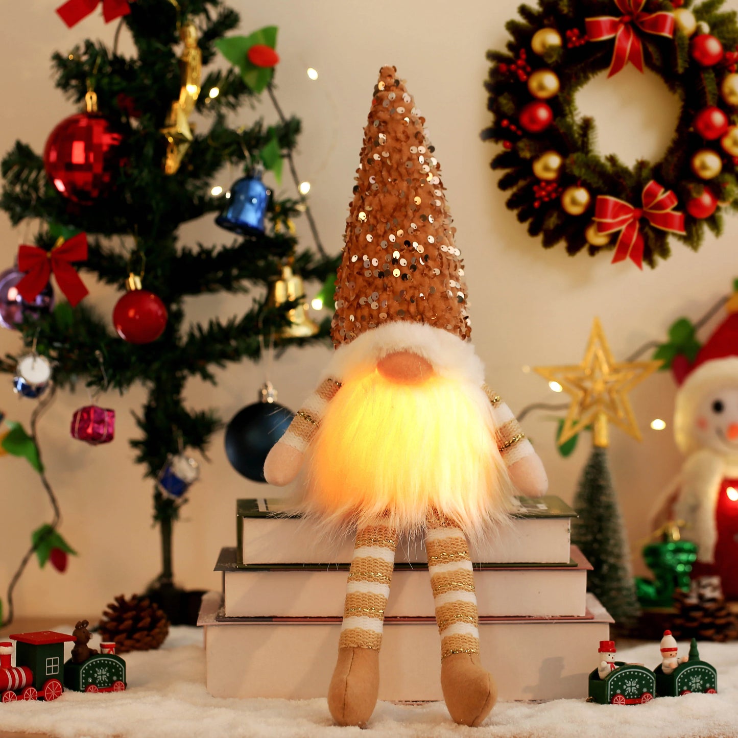 Light-Up Christmas Gnome